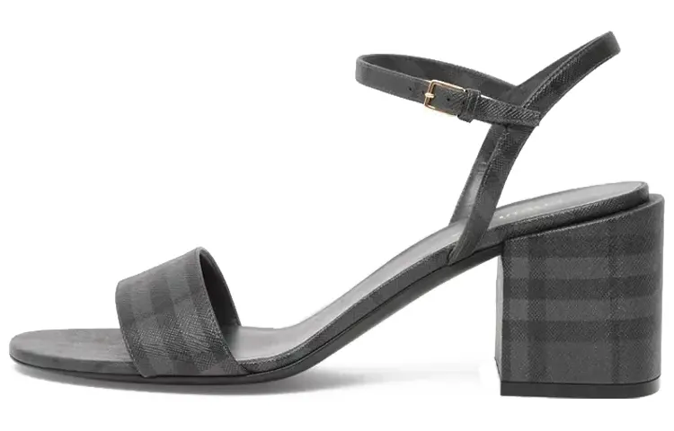 Burberry Vintage Check Leather Sandals