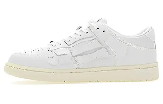 AMIRI Skel-top Leather Low-top Sneakers