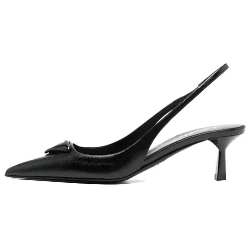 PRADA Slim Heel High Heels Women's Black
