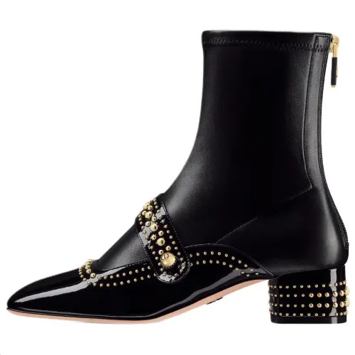 DIOR Belle D Ankle Boots 4cm Women's Black