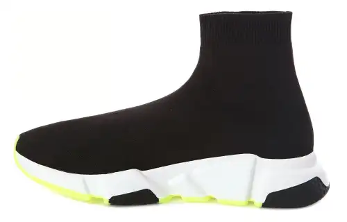 Balenciaga Speed Sneaker 'Black Fluo Yellow'