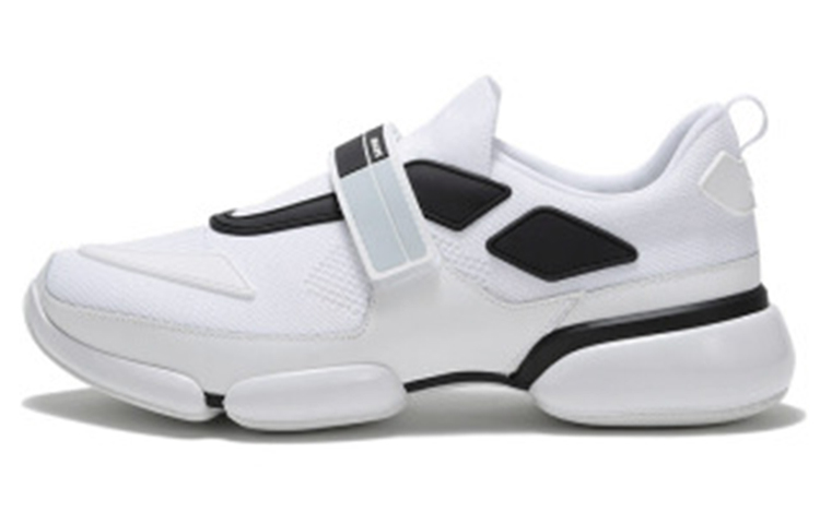 Мужские кроссовки Prada Cloudbust (бело-черные)
