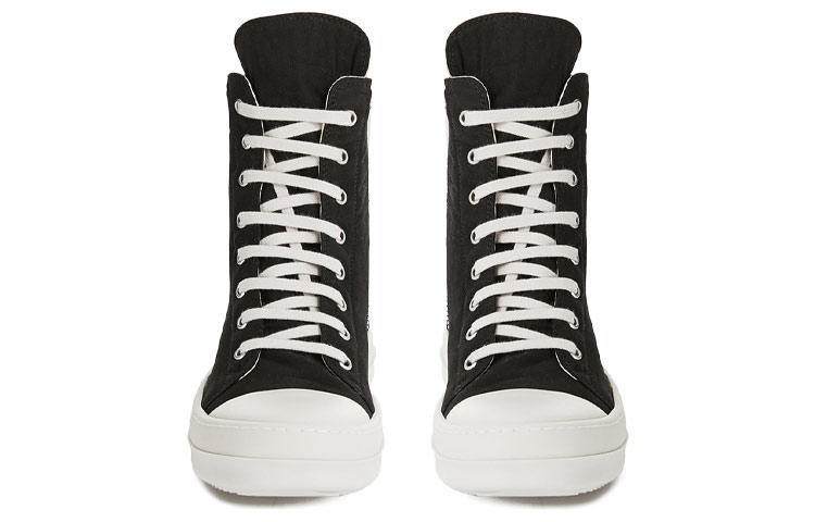 Rick Owens DRKSHDW High top Stylish Skateboarding Shoes Men's Black