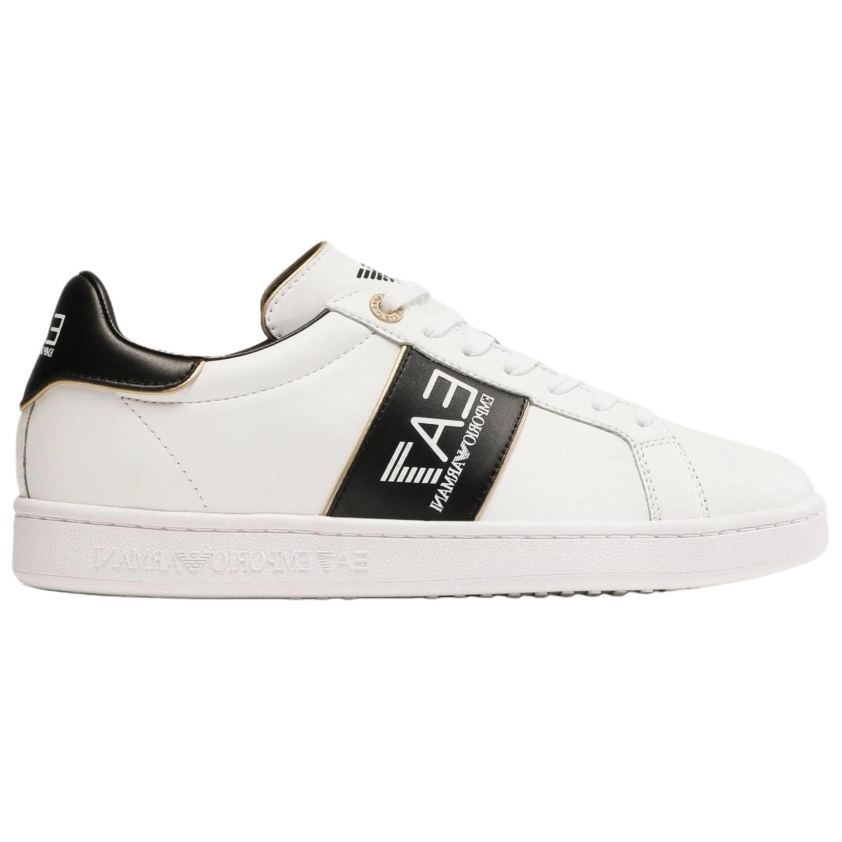Ea7 EMPORIO ARMANI Logo Printed Lace Up Sneakers