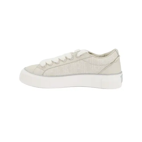 DIOR B33 Cow Leather Low top Skateboard Shoes Unisex Beige