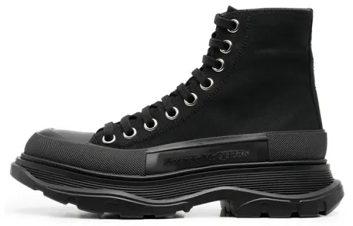 Alexander McQueen Tread Slick Lace Up Boots Women's