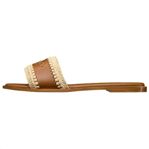 DIOR Dioriviera Slide Slippers Women's Brown