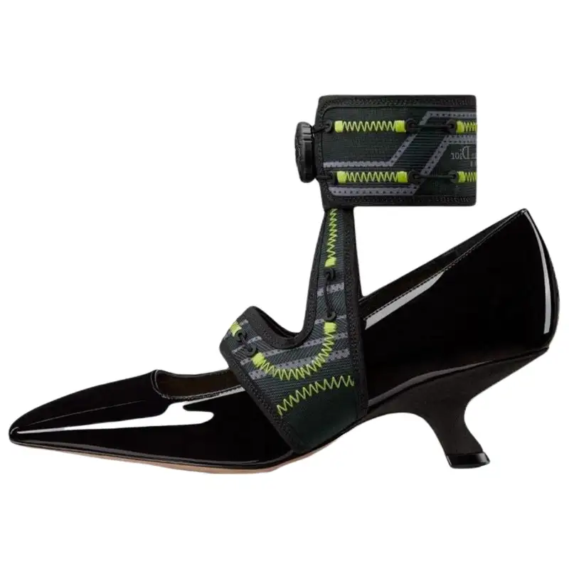 DIOR Irregular Heel High Heels Women's Black