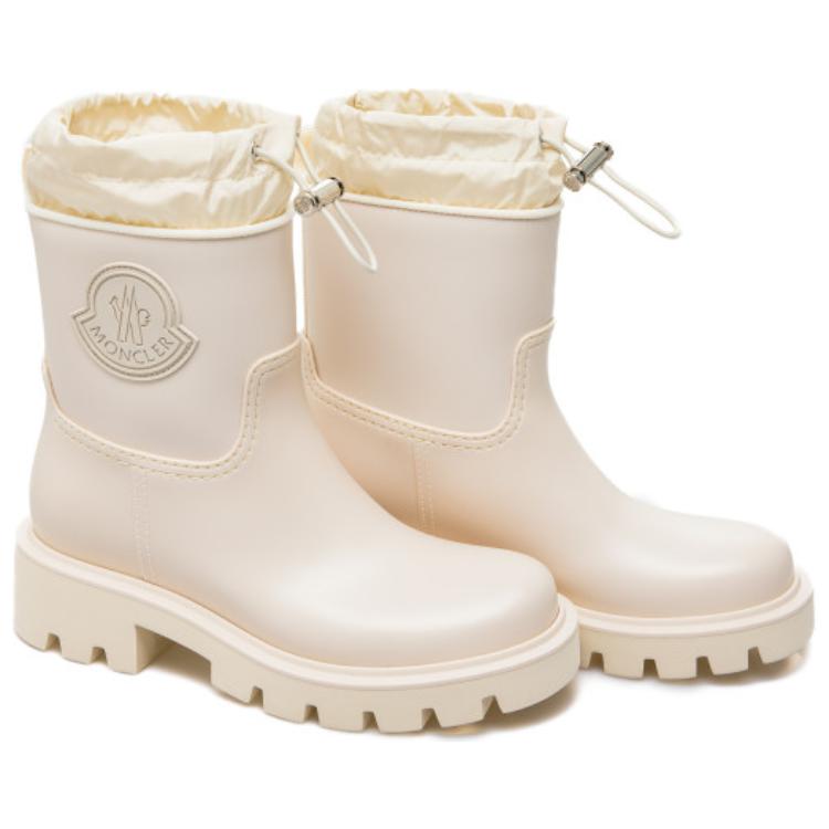 Moncler Kickstream Logo Detailed Ankle Boots Women's