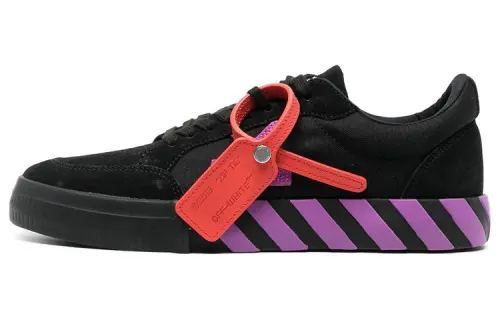 OFF WHITE Vulc Low Black Orchid