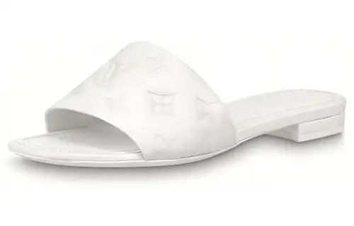 LOUIS VUITTON Revival Versatile Stylish Sandal Women's White