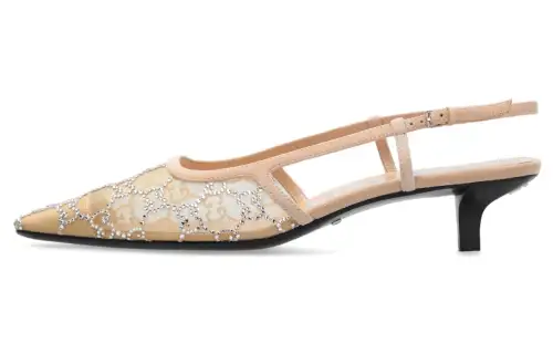 GUCCI GG 35mm Slingback Pumps