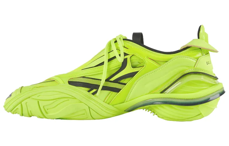 Balenciaga Tyre Low top Casual Shoes Men's Neon Green