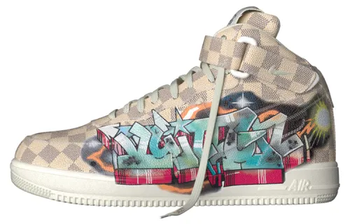 Nike X LOUIS VUITTON Lv Air Force 1 Mid 'Beige'