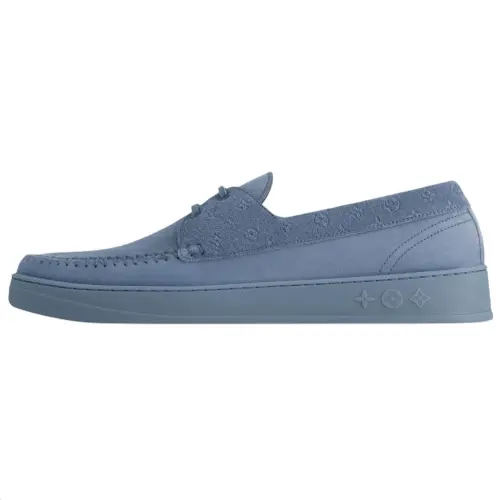LOUIS VUITTON Resort Casual Shoes Men's Blue