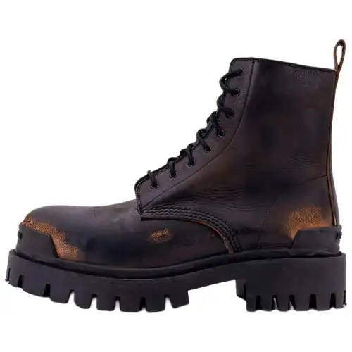 Balenciaga Strike Lace Up Boots