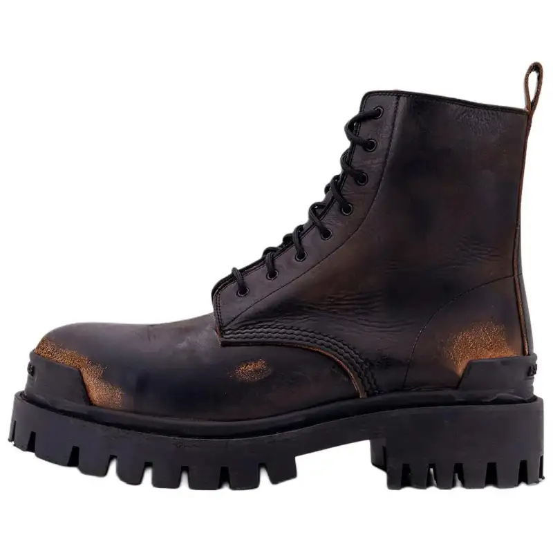 Balenciaga Strike Lace Up Boots