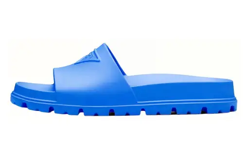 PRADA Slide Slippers Women's Blue