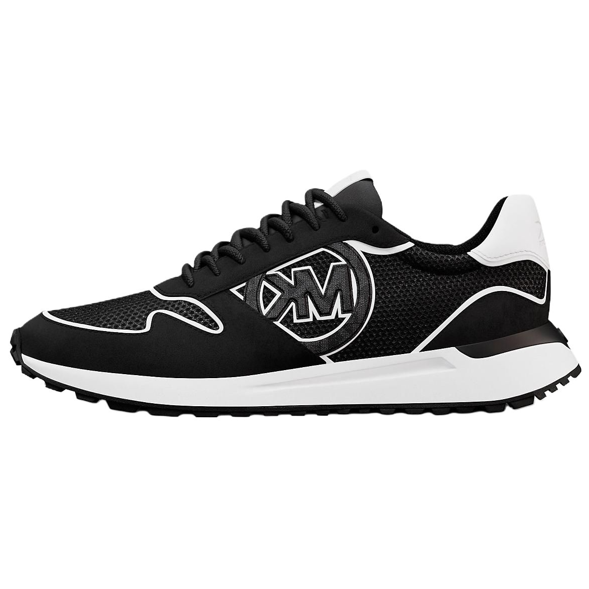 Мужские кроссовки MICHAEL KORS Dax Mixed-Media Trainer (черные)