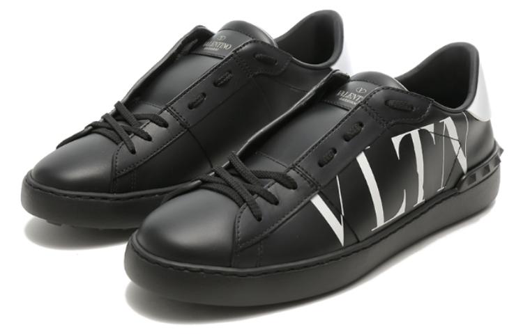 Мужские кеды Valentino VLTN (черно-белые) — фото 3