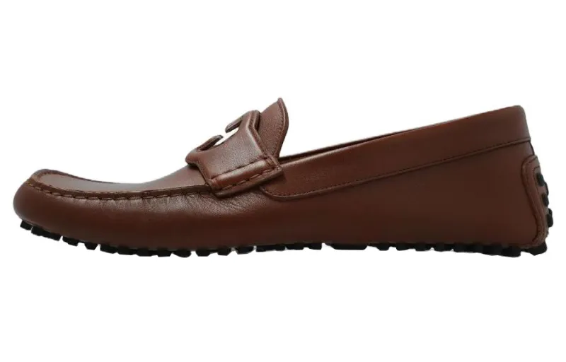 Gucci Driver 'Interlocking G - Brown Sugar'