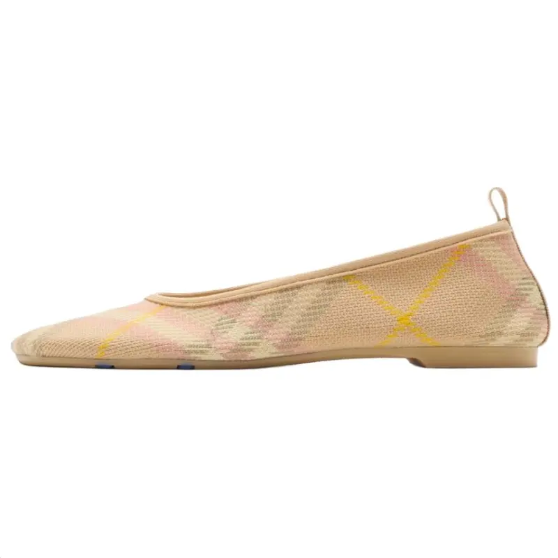 Burberry Fabric Casual Shoes Women's Beige