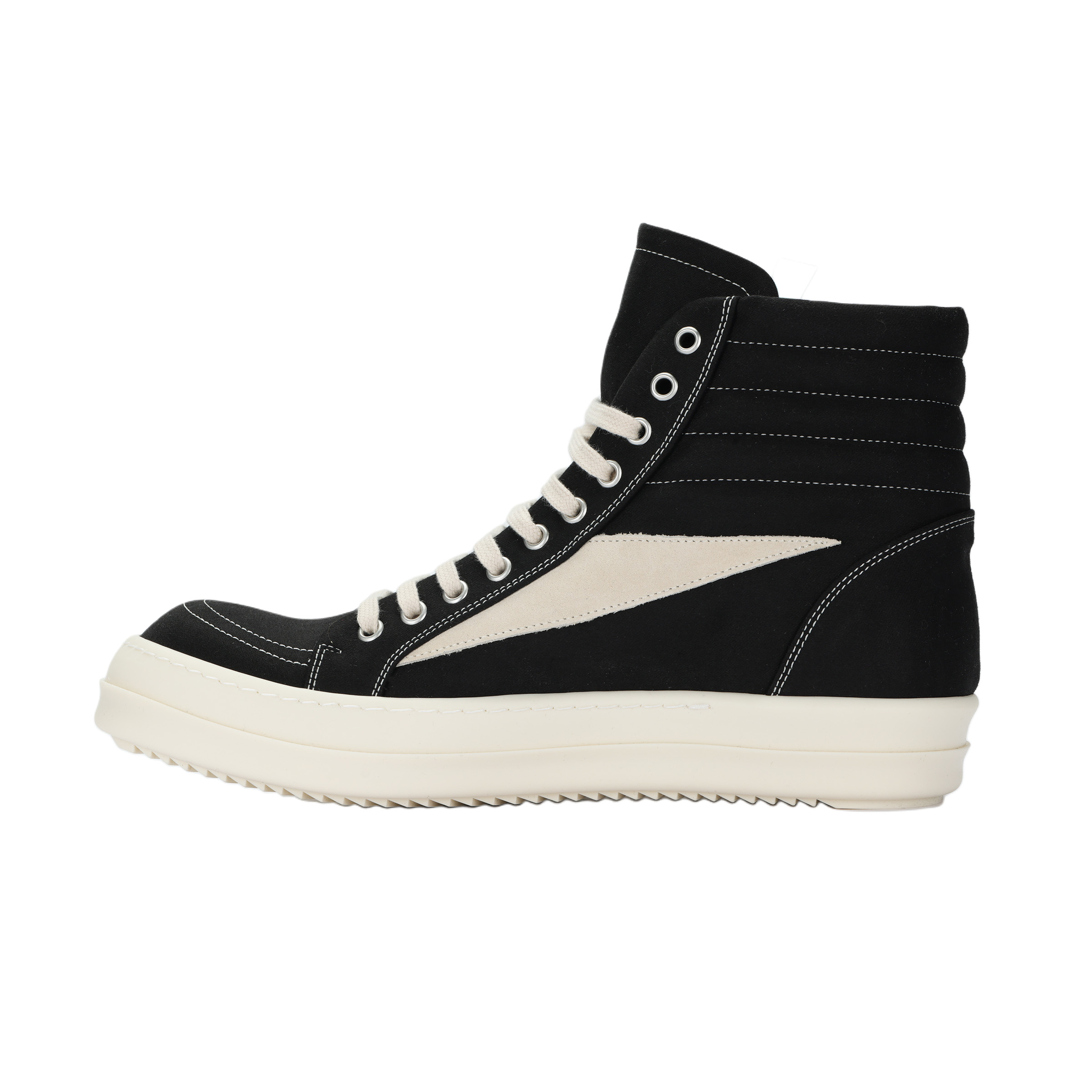 Мужские кеды Rick Owens DRKSHDW (черно-белые)