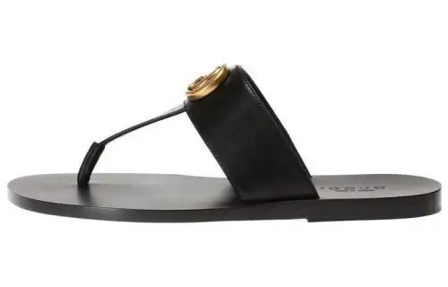 GUCCI GG Leather Sandals