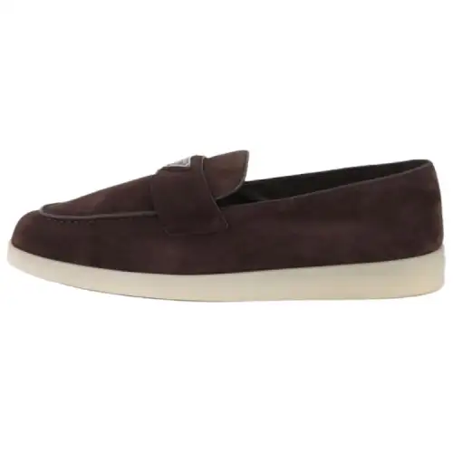 PRADA Loafers Men's Brown