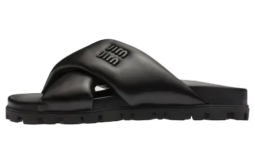 MIU MIU Stylish Sandal Women's Black