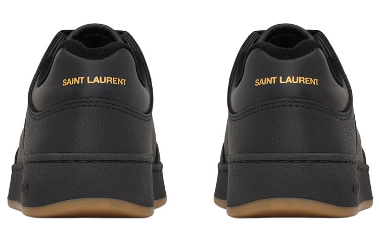 Женские кеды SAINT LAURENT SL/61 (черные) — фото 5