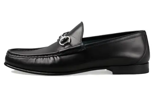 GUCCI Horsebit 1953 Loafers Men's Black