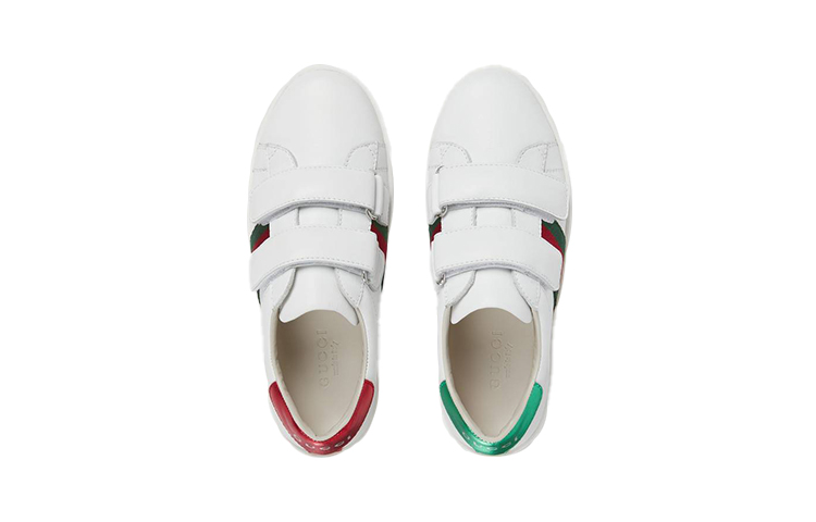 детские кеды Gucci ACE (белые) — фото 3