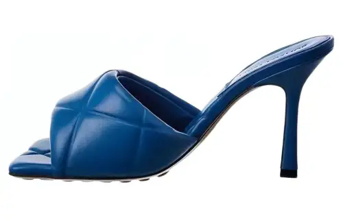 Bottega Veneta Slide Slippers 8.5cm Women's Blue