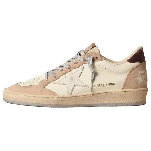 Golden Goose Ball-Star Low-top Panelled Sneakers