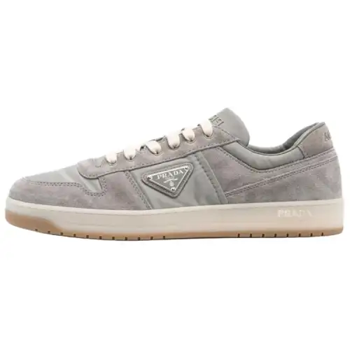 PRADA Downtown Low top Skateboard Shoes Men's Gray