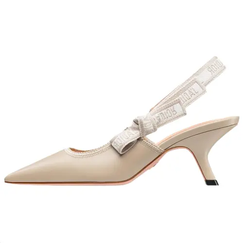 DIOR J'Adior Slim Heel High Heels 6.5cm Women's Beige