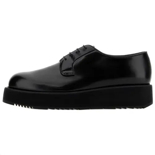 PRADA Men's Casual Shoes Men's Low Top Black