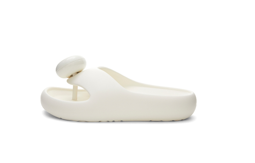 LOEWE Loewe Anagram Thick-soled Herringbone Fashion Sandals Women's White