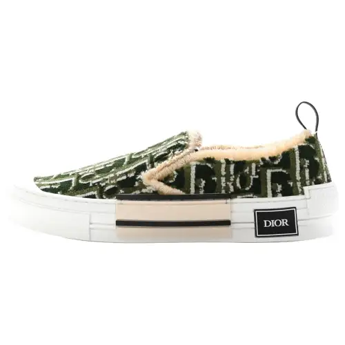 DIOR B23 Slip-On 'DIOR Oblique Tapestry - Green'