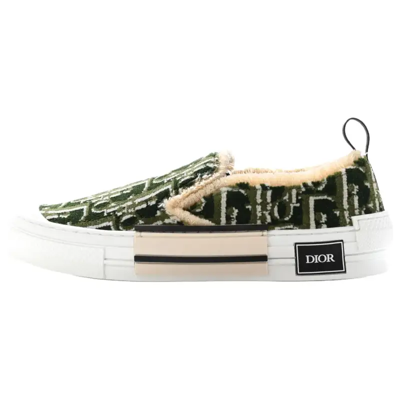 DIOR B23 Slip-On 'DIOR Oblique Tapestry - Green'