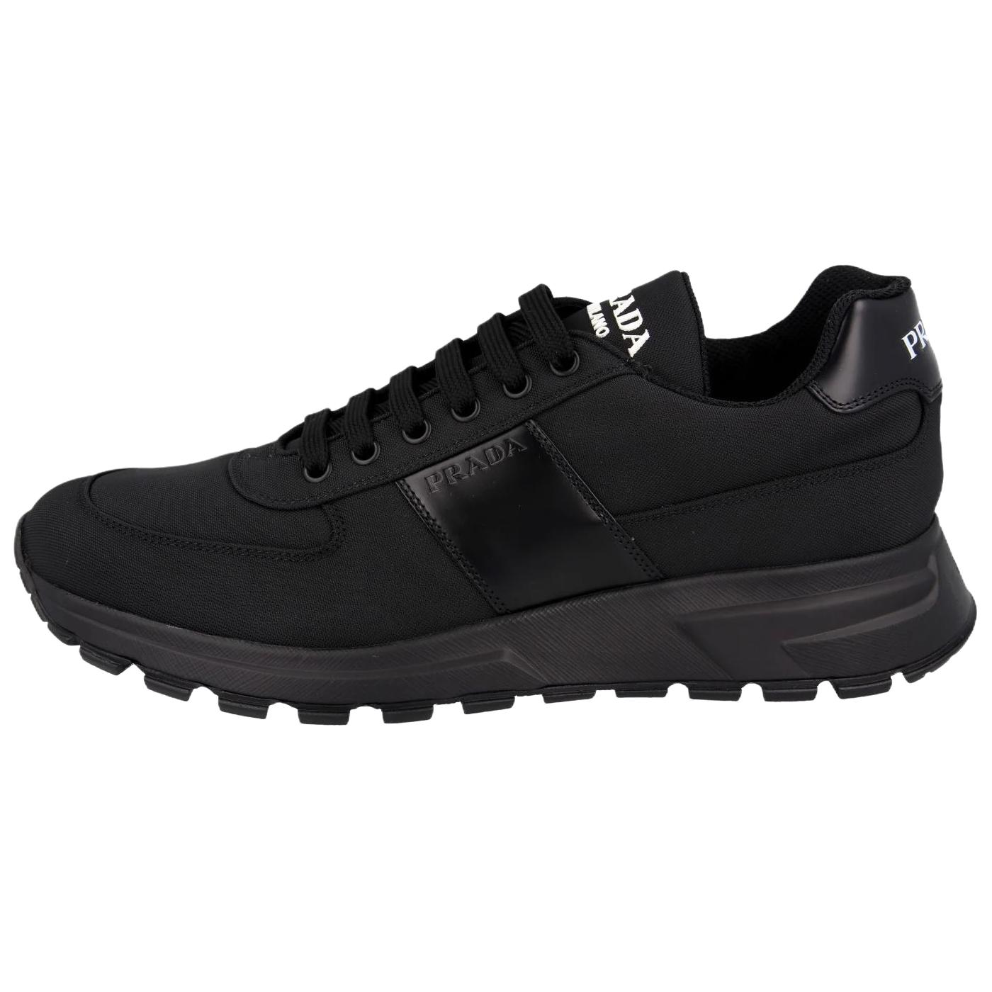 Мужские кроссовки Prada Prax01 (черные)