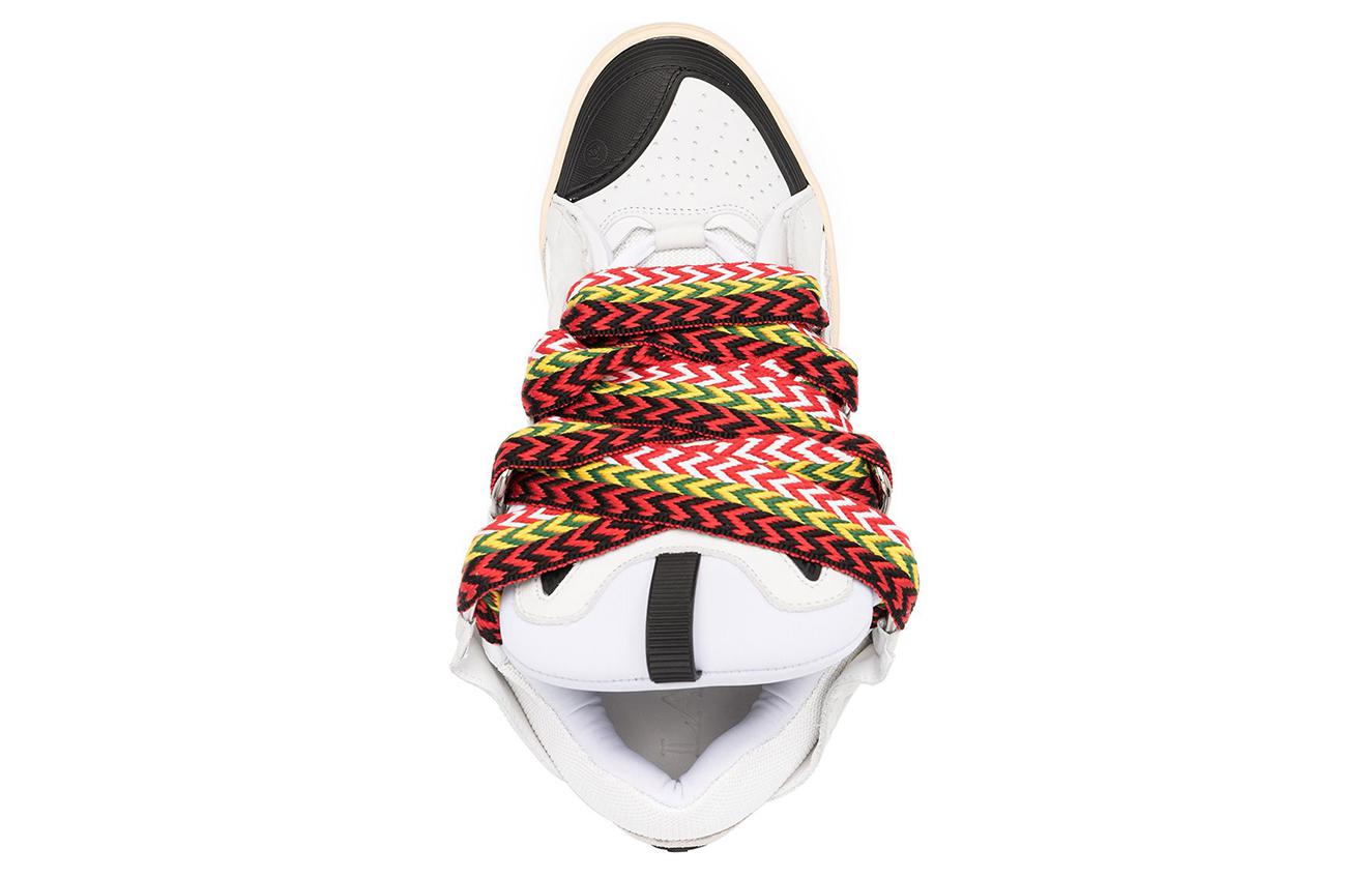 Lanvin Leather Curb White Ivory