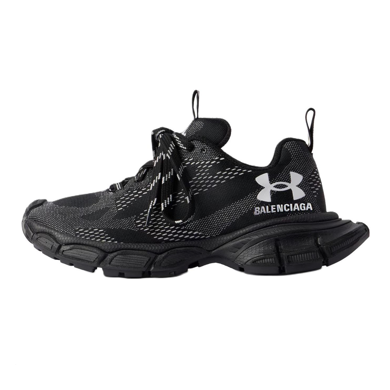 Мужские кроссовки Balenciaga x Under Armour 3XL (черные)