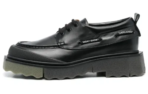 OFF WHITE Derby Shoes Men's Black