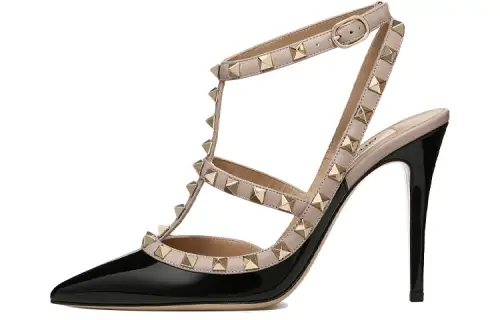 Valentino Garavani Rockstud 100mm Caged Pumps