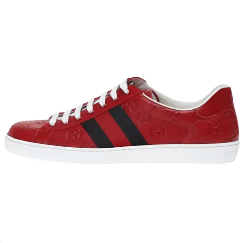 Gucci Ace Signature 'Red'