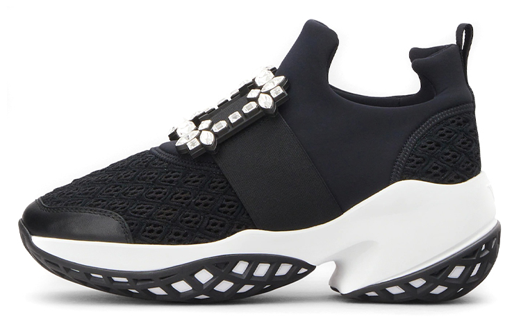 Roger Vivier embellished slip-on sneakers Women's
