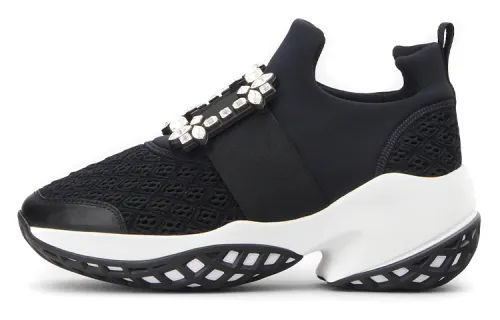 Roger Vivier embellished slip-on sneakers Women's
