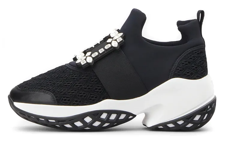 Roger Vivier embellished slip-on sneakers Women's